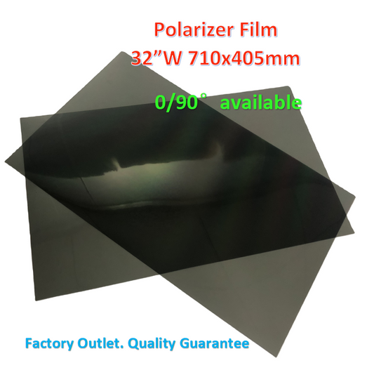32"LCD Polarizer Film for TV Display Polarized Film Replacement