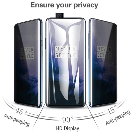 Película de hidrogel de privacidad suave de cubierta completa para OPPO Find X2 X3 X5 X6 Pro X 2 3 5 Neo Protector de pantalla antiespía y deslumbrante