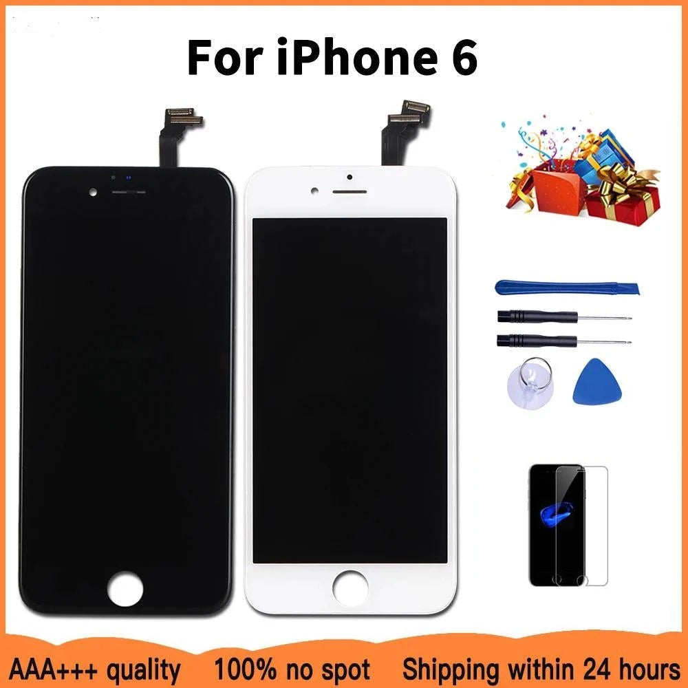 LCD Screen for iPhone 6 6S 7 8 Plus Digitizer Assembly for iPhone 5 5S SE Touch Glass for iPhone X XR XS Max Display Replacement