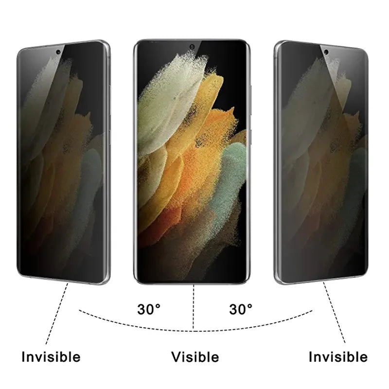 Anti Spy Hydrogel Film for Samsung Galaxy S21 S20 S22 S23 Ultra Note 20 10 9 8 S10 S9 S8 Plus S10E Privacy Screen Protector