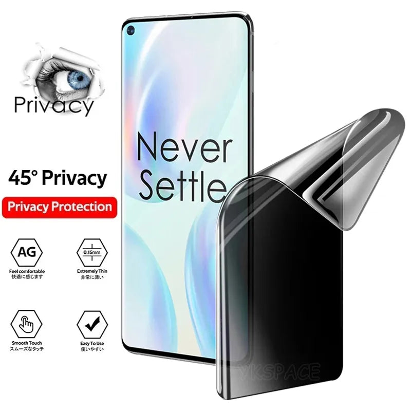 Full Cover Soft Privacy Hydrogel Film For OPPO Find X2 X3 X5 X6 Pro X 2 3 5 Neo Anti Spy Peeping Glare Screen Protector